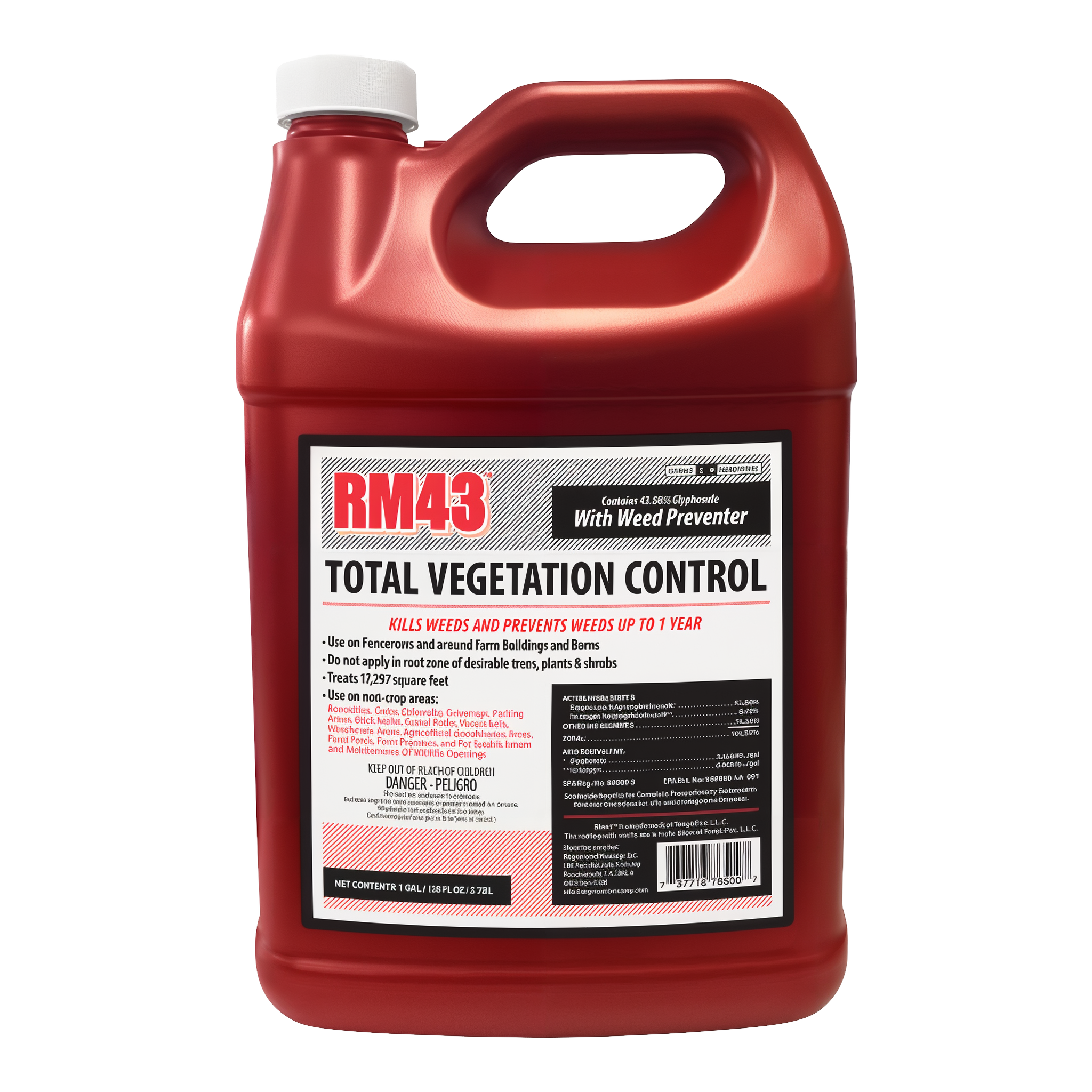 RM43 Glyphosate Plus Weed Preventer Total Vegetation Control