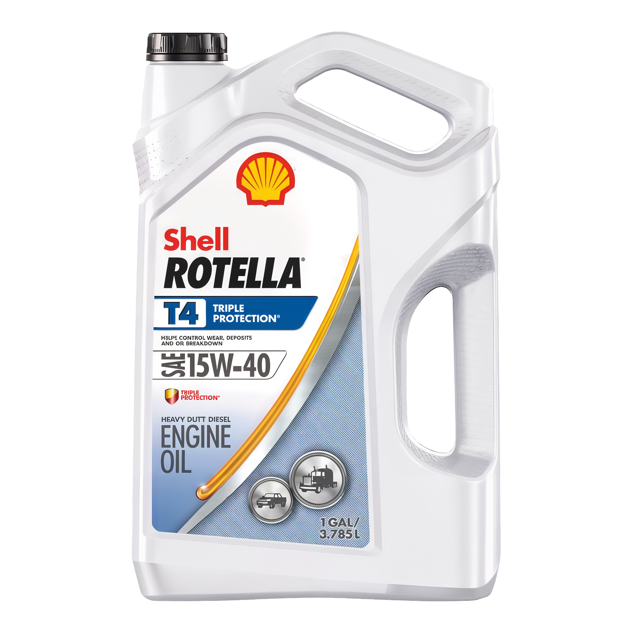 Shell Rotella T4 Triple Protection 15W-40 Diesel Engine Oil