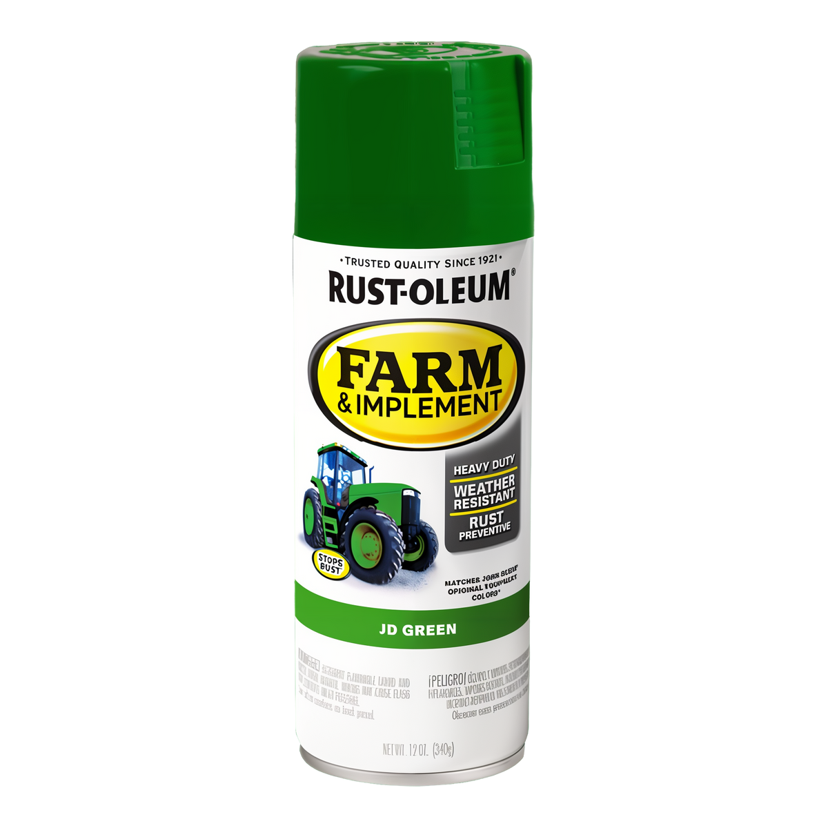 Rust-Oleum Specialty Farm & Implement Spray Paint JD Green 12 oz -- product image