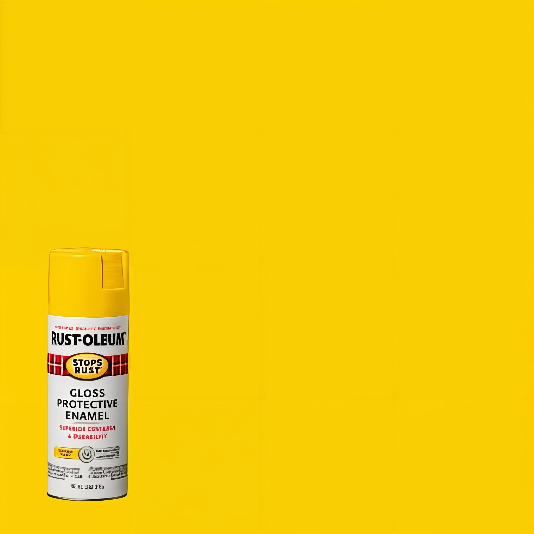 Rust-Oleum Stops Rust Gloss Enamel Spray Paint in Sunburst Yellow #Sunburst Yellow