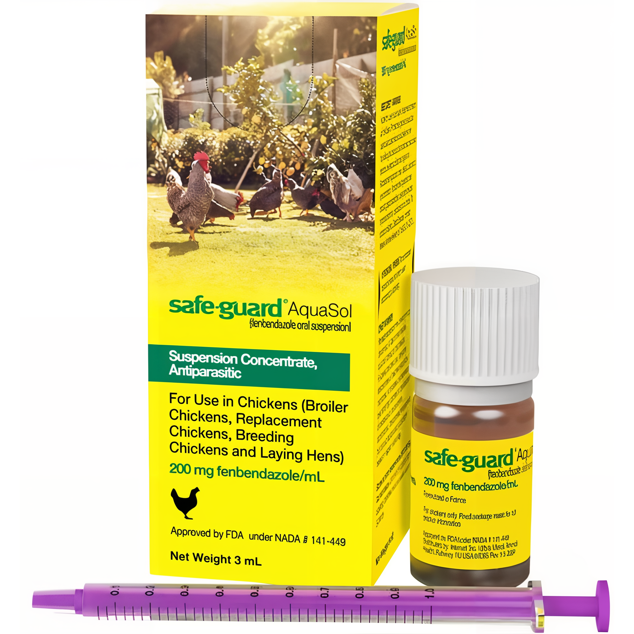 Safe-Guard Aquasol Poultry Dewormer