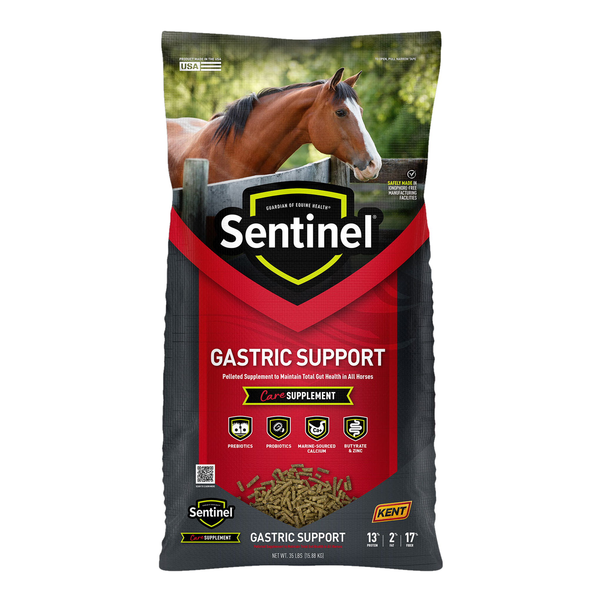 Sentinel Care Gastric Support Horse Supplement 35 LB #35 LB