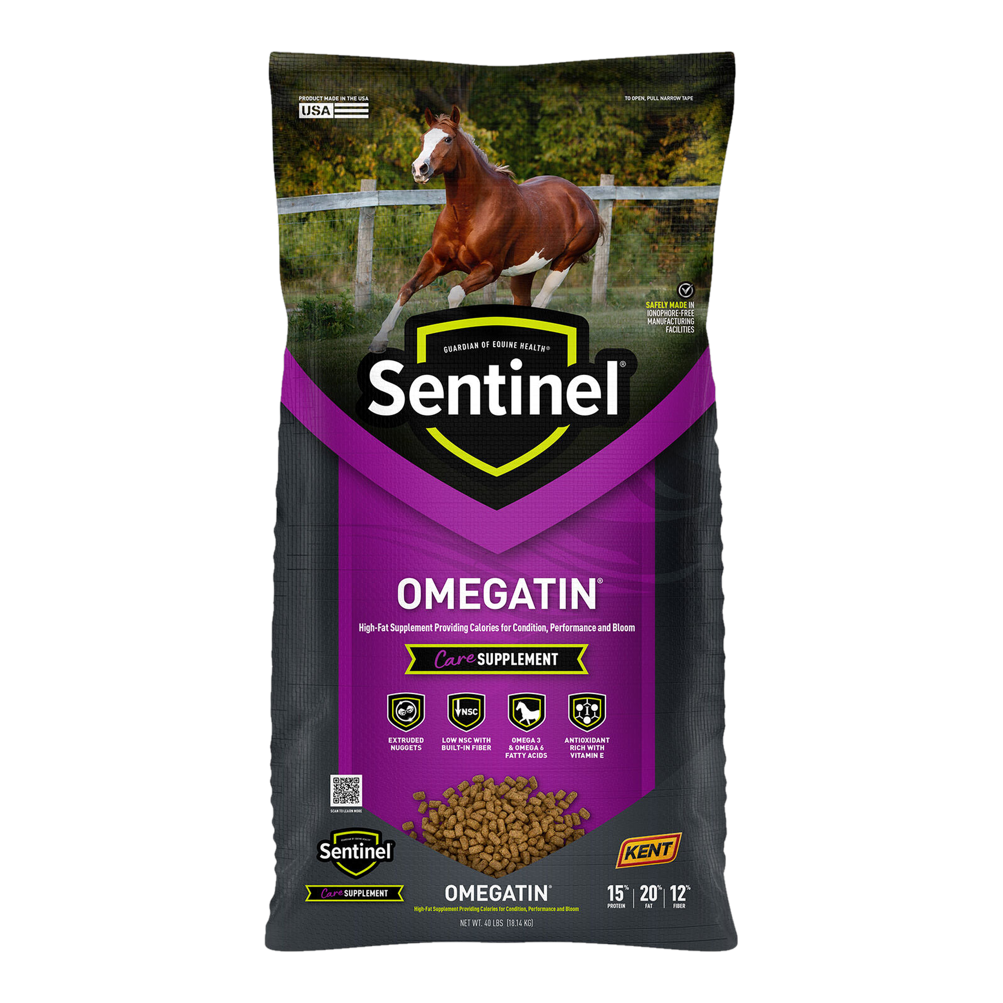 Sentinel Care Omegatin Horse Supplement 40 LB #40 LB