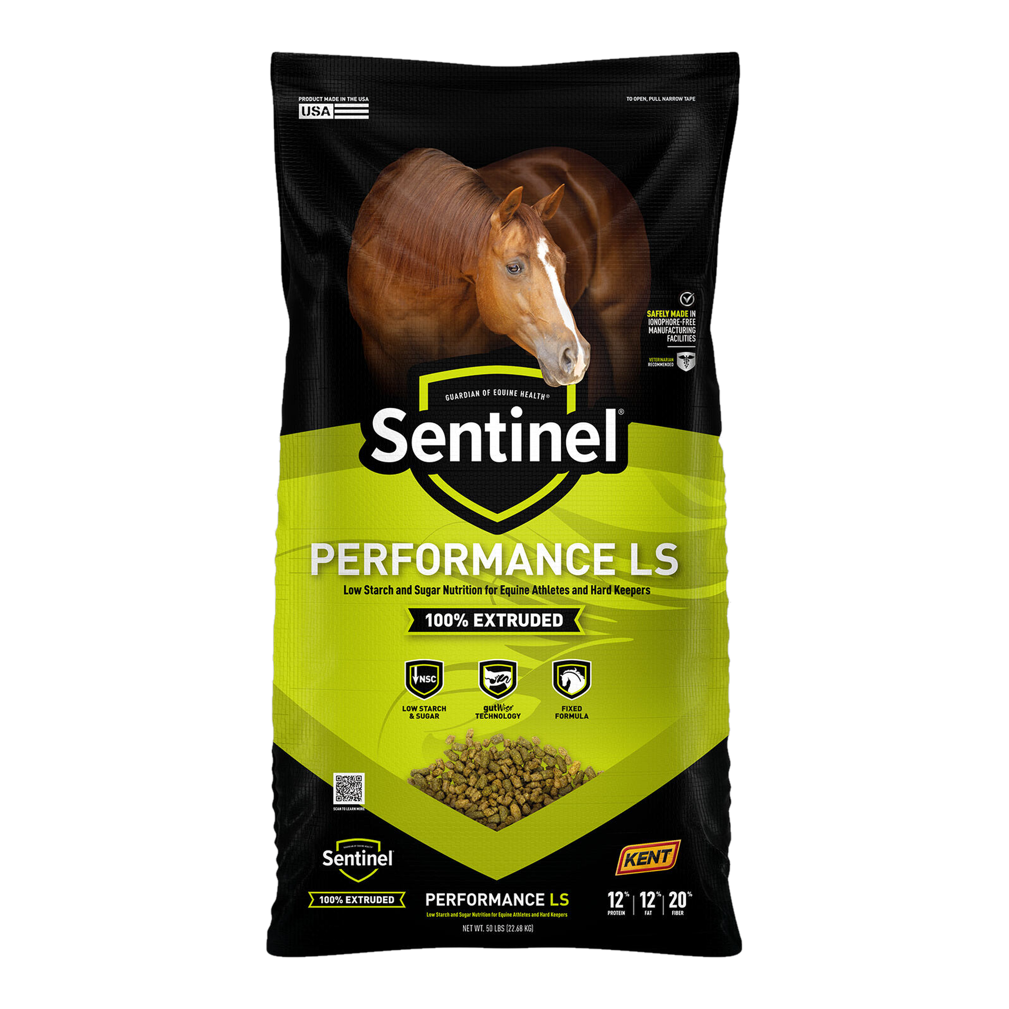 Sentinel Performance LS Horse Feed 50 LB #50 LB