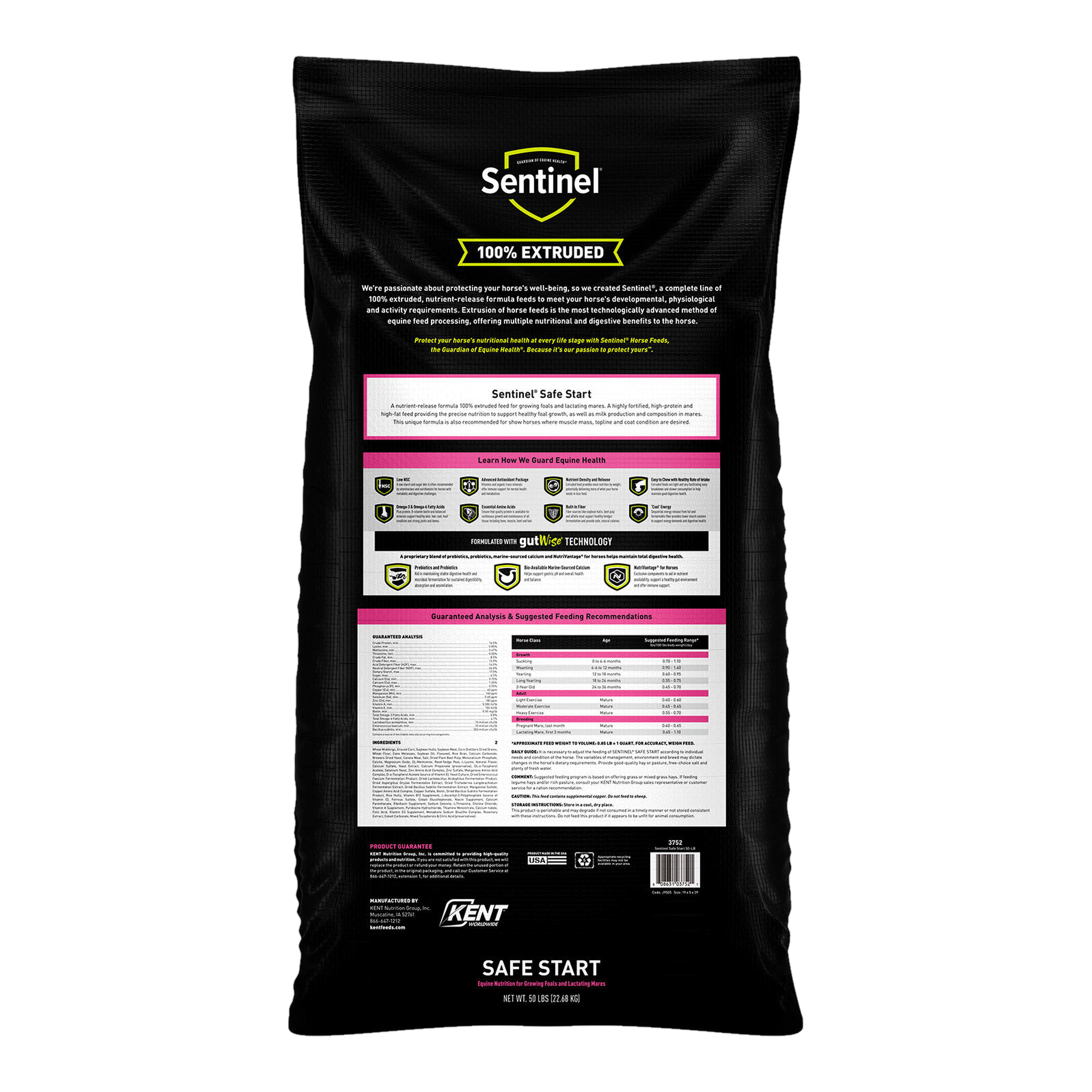 Sentinel Safe Start Horse Feed sentinel safestart pdp 1500x1500 back