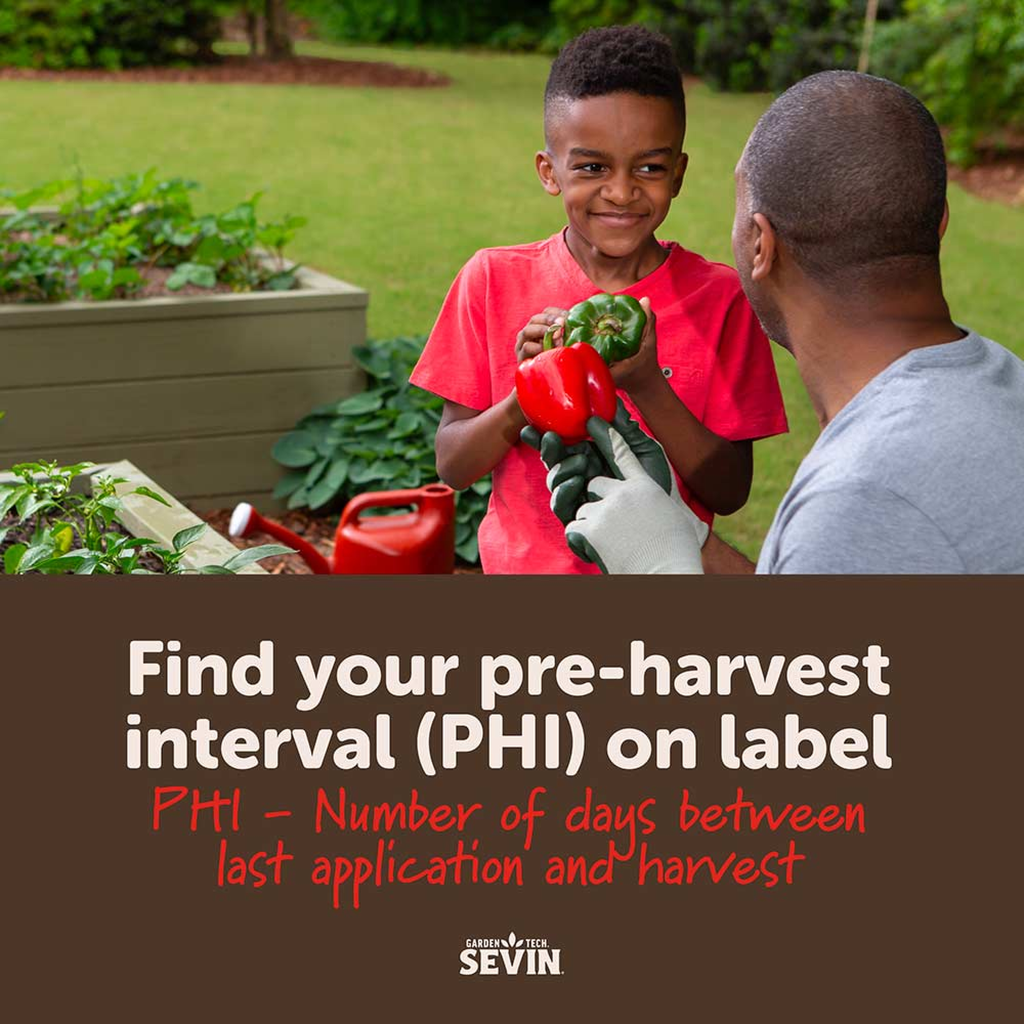 Find your pre-harvest interval on the product label