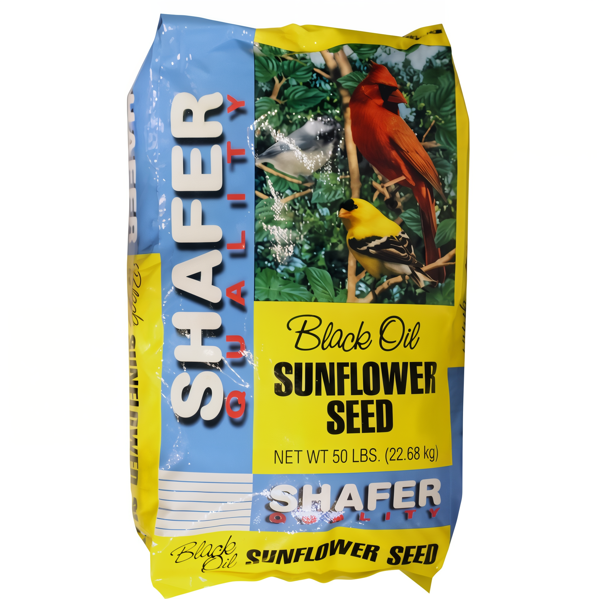 Shafer Seed Sunflower Seed 100% Oil BCI Gen, 50 lb bag for birds.