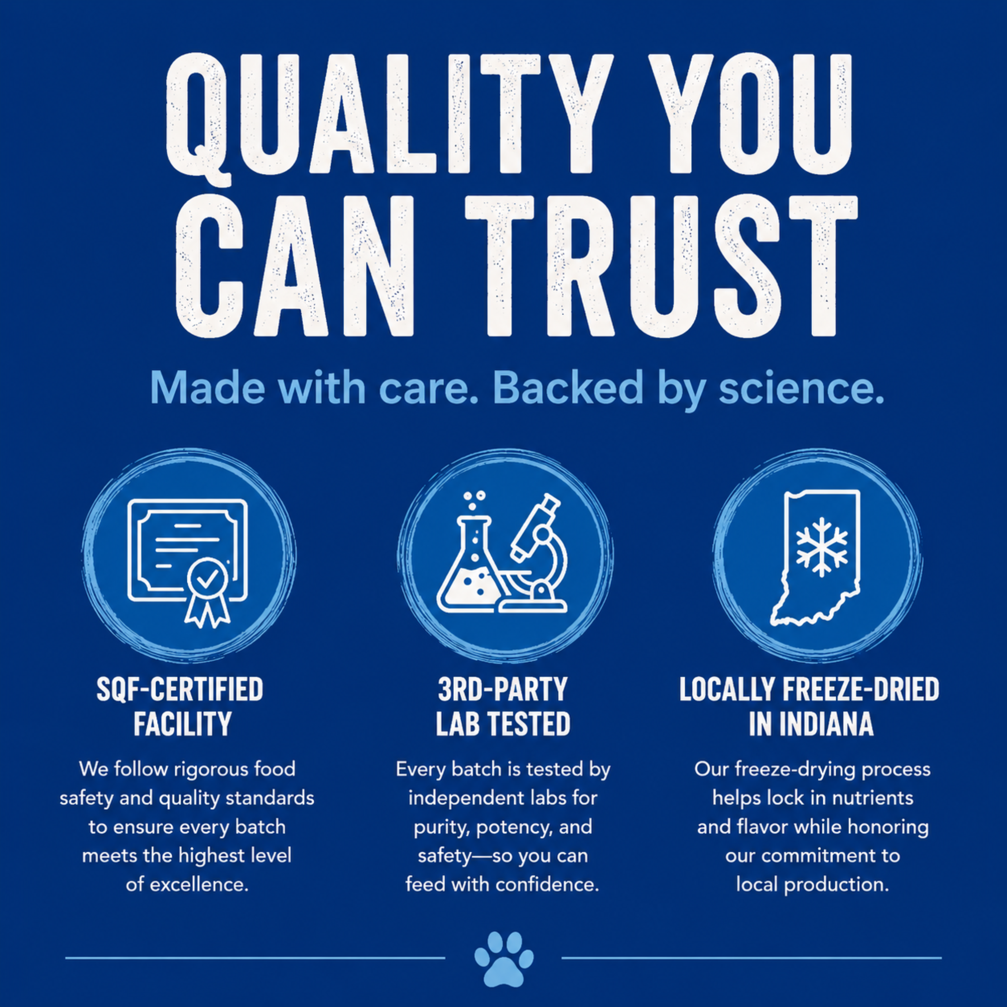 Quality you can trust from a family-owned American company