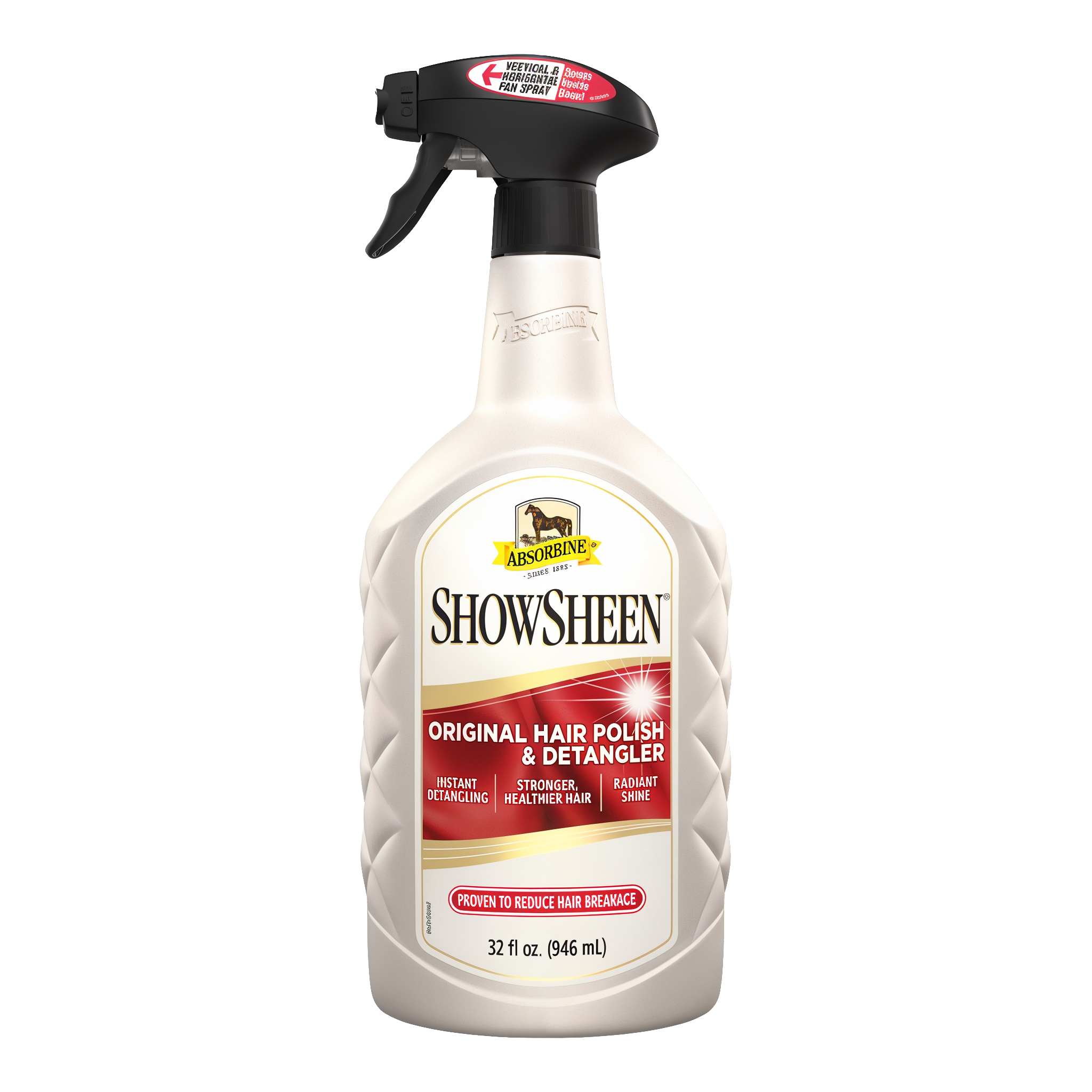 ShowSheen original hair polish and detangler, 32 oz spray bottle