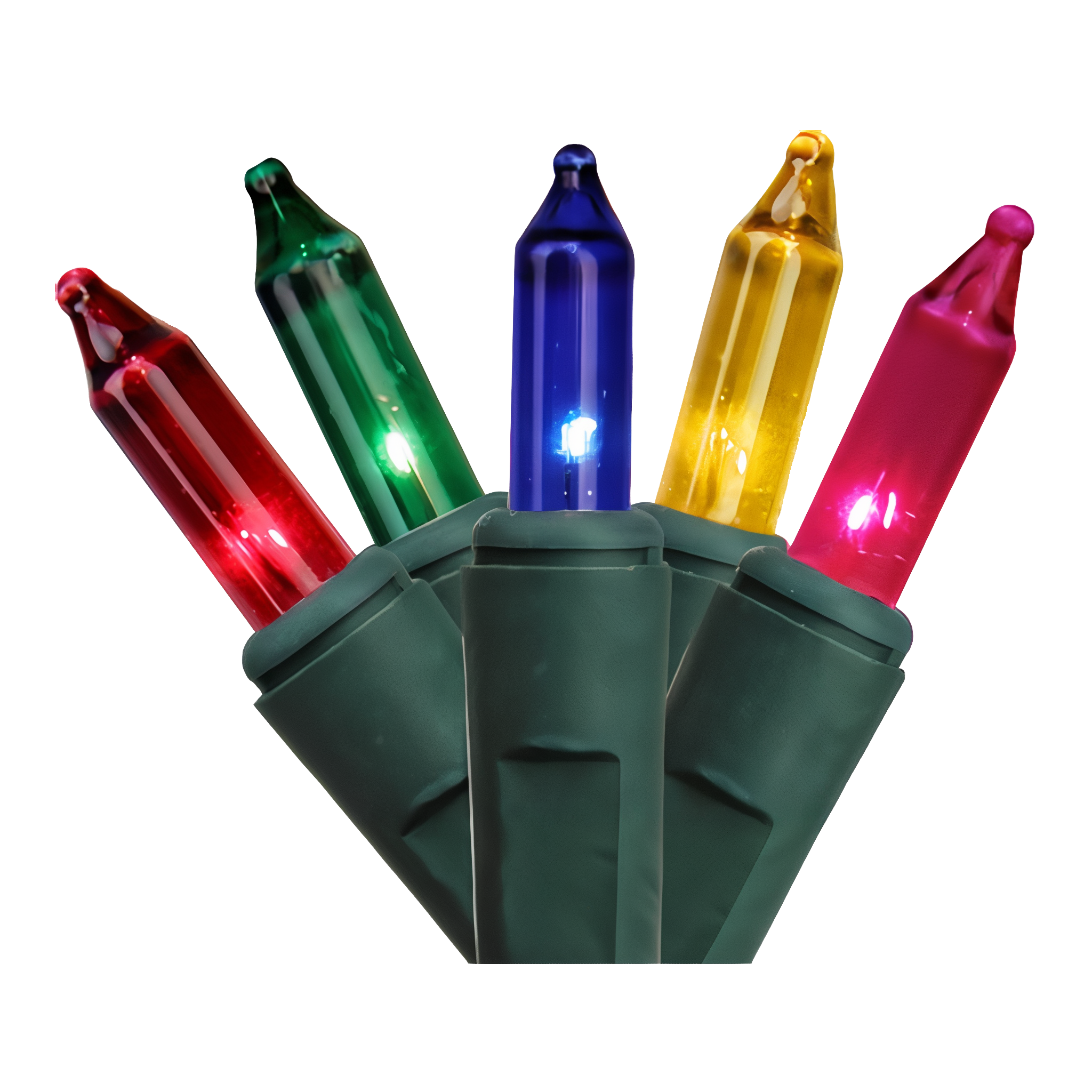 Add-A-Set Christmas lights, multi-color shimmer