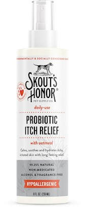 Skout's Honor Probiotic Itch Relief Spray for Dogs