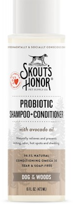 Skout's Honor Probiotic Pet Shampoo + Conditioner