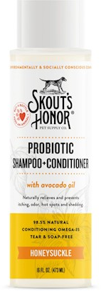 Skouts Honor Honeysuckle Probiotic 2 in 1 Shampoo Conditioner
