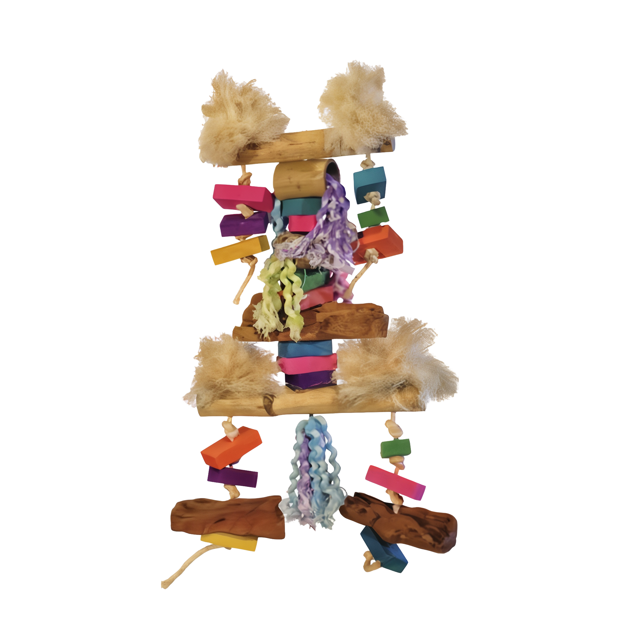 Prevue Pet Products Fluff N Stuff Bird Toy