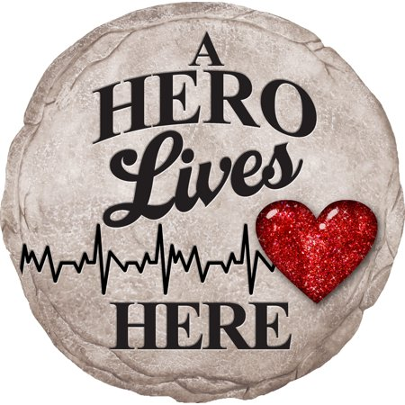 Spoontiques A Hero Lives Here Step Stone