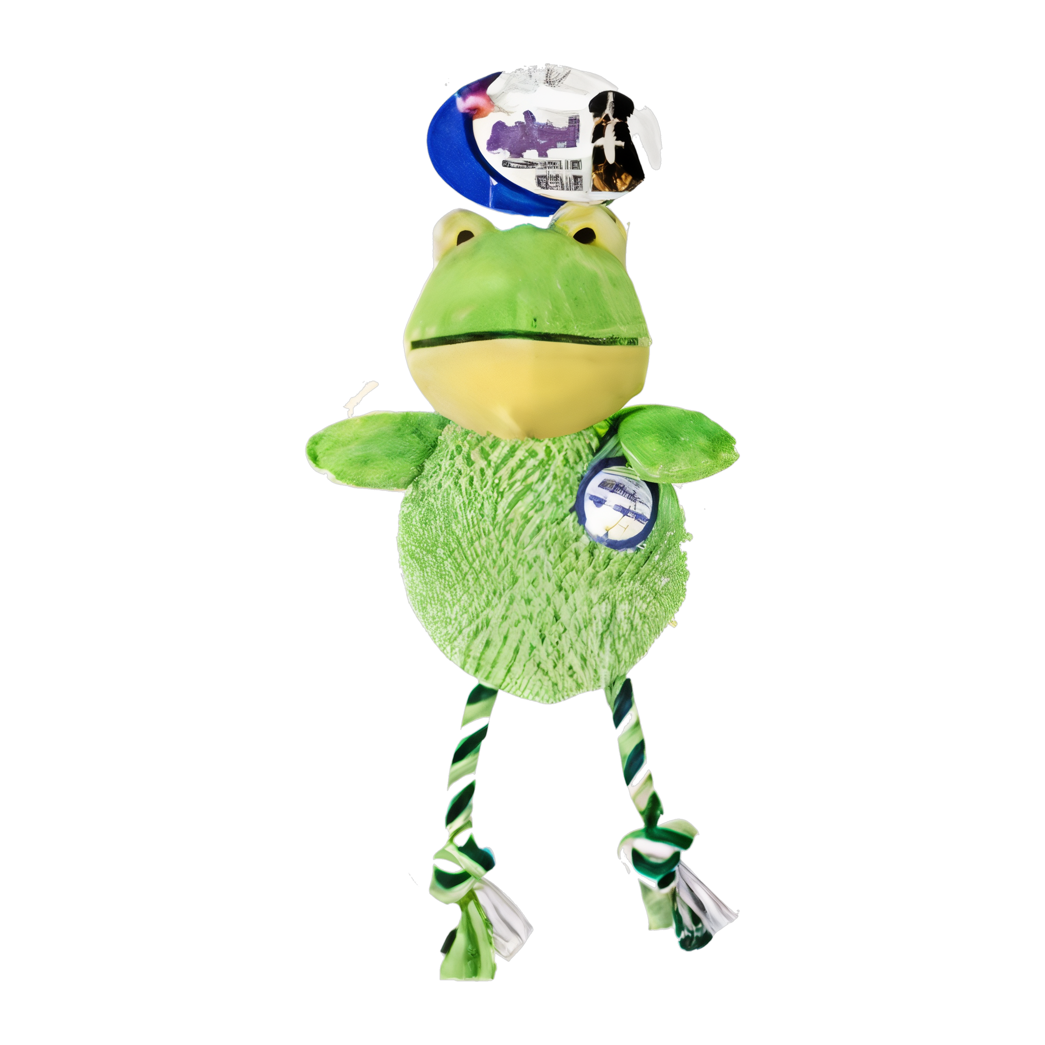 Spot Giggler plush water critter dog toy