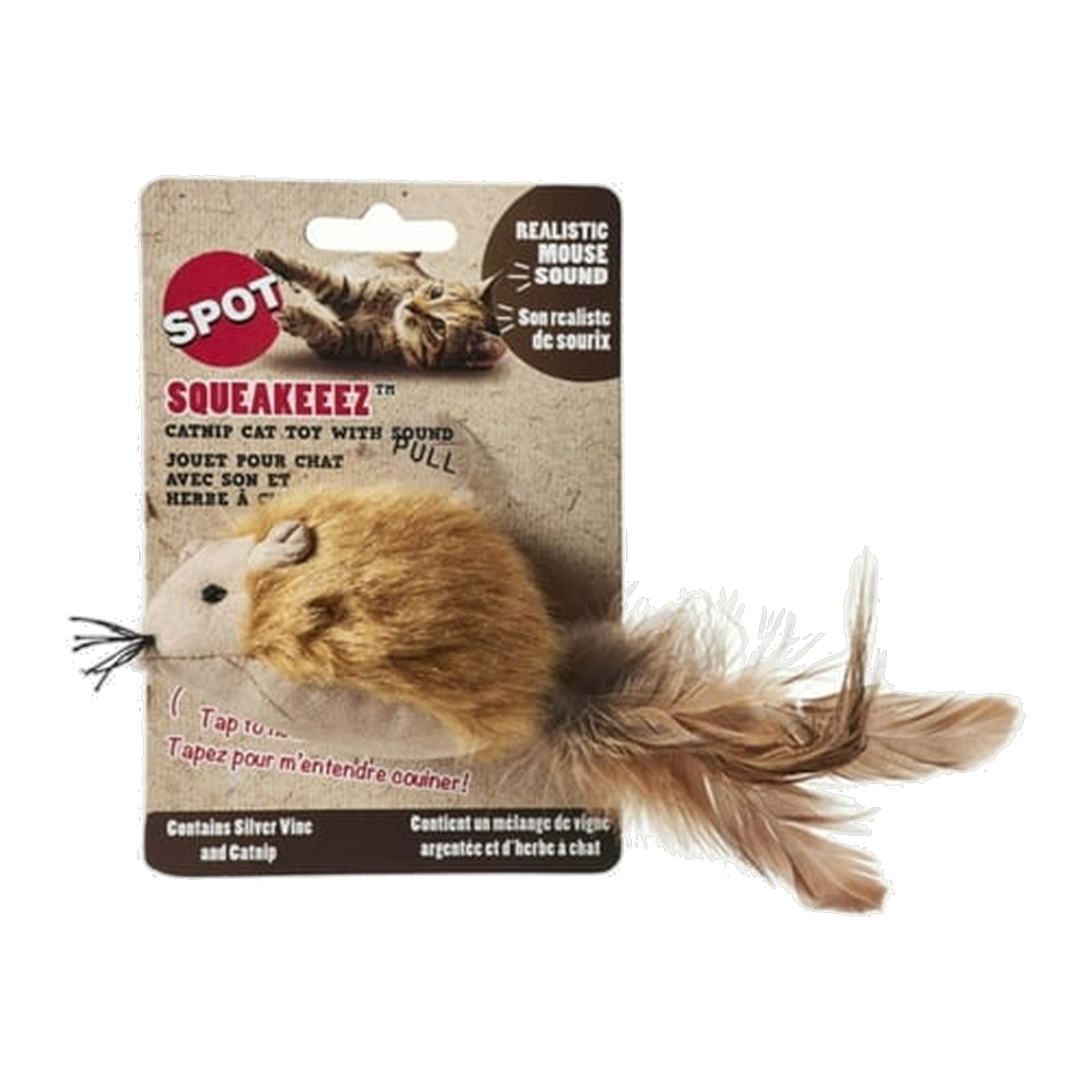 Spot Squeakeeez Mouse Cat Toy