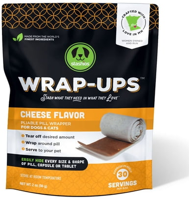Wrap-Ups: Cheese Pill Wrapper for Dogs & Cats