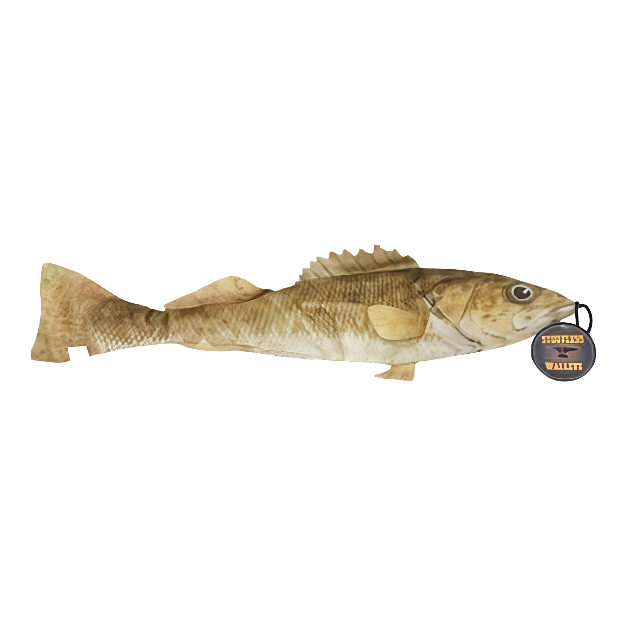 Steel Dog Walleye with Rope