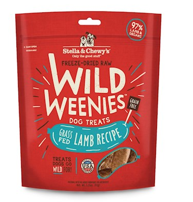 Stella & Chewy's Wild Weenies Lamb Flavor Chewy Dog Treats