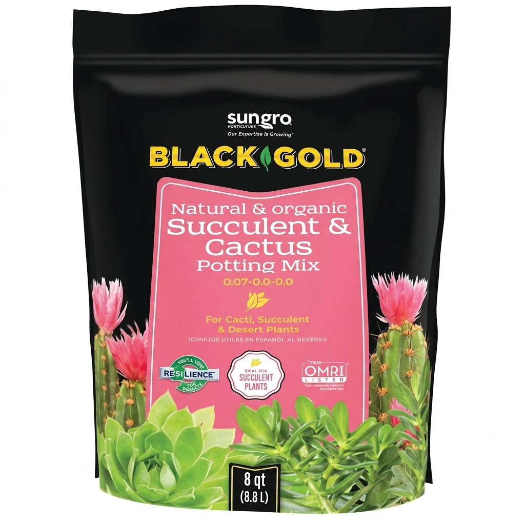 Sun Gro Black Gold Natural & Organic Succulent & Cactus Mix