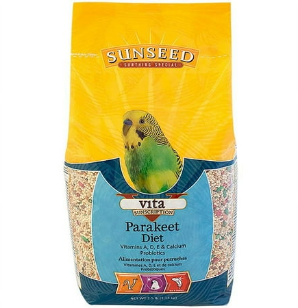 Sunseed Vita Sunscription Parakeet Diet