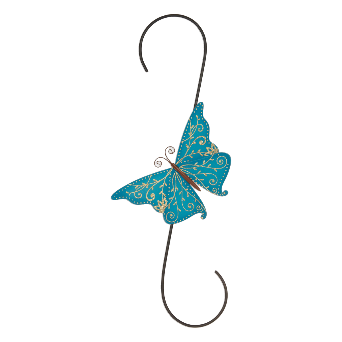 Sunset Vista Designs Butterfly Decorative S-Hook -- packshot on white