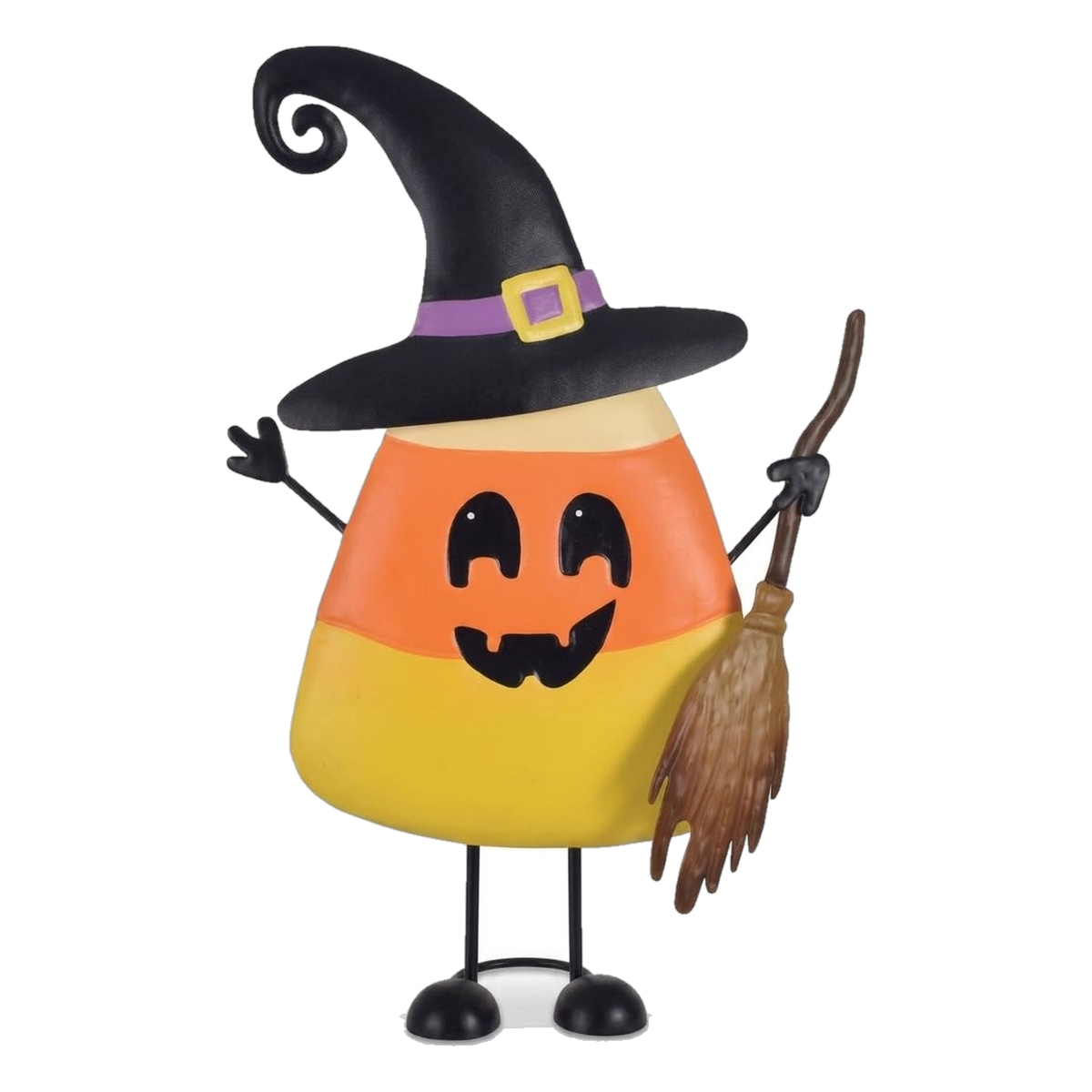 Sunset Vista Designs Clara Corny Witch Tabletop Sculpture -- packshot on white