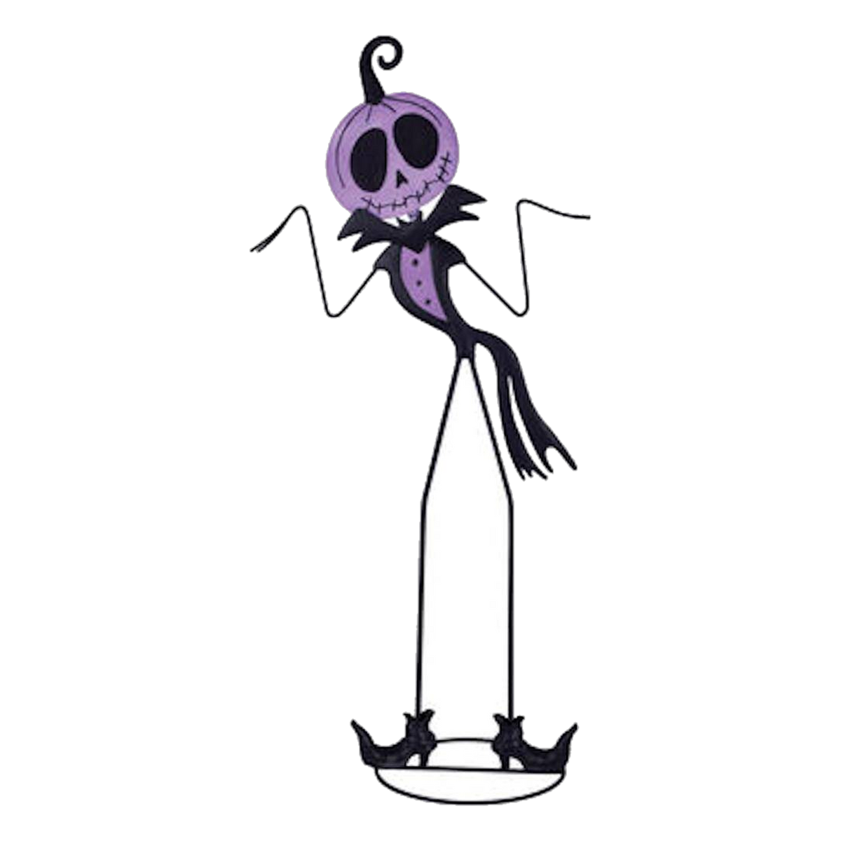 Sunset Vista Designs Sassy Jack Glow-in-the-Dark Sculpture -- packshot on white