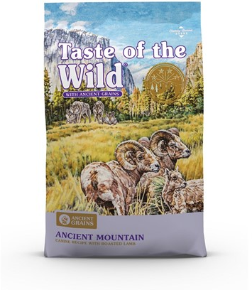 Taste of the Wild Ancient Mountain with Roasted Lamb and Ancient Grains Dry Dog Food