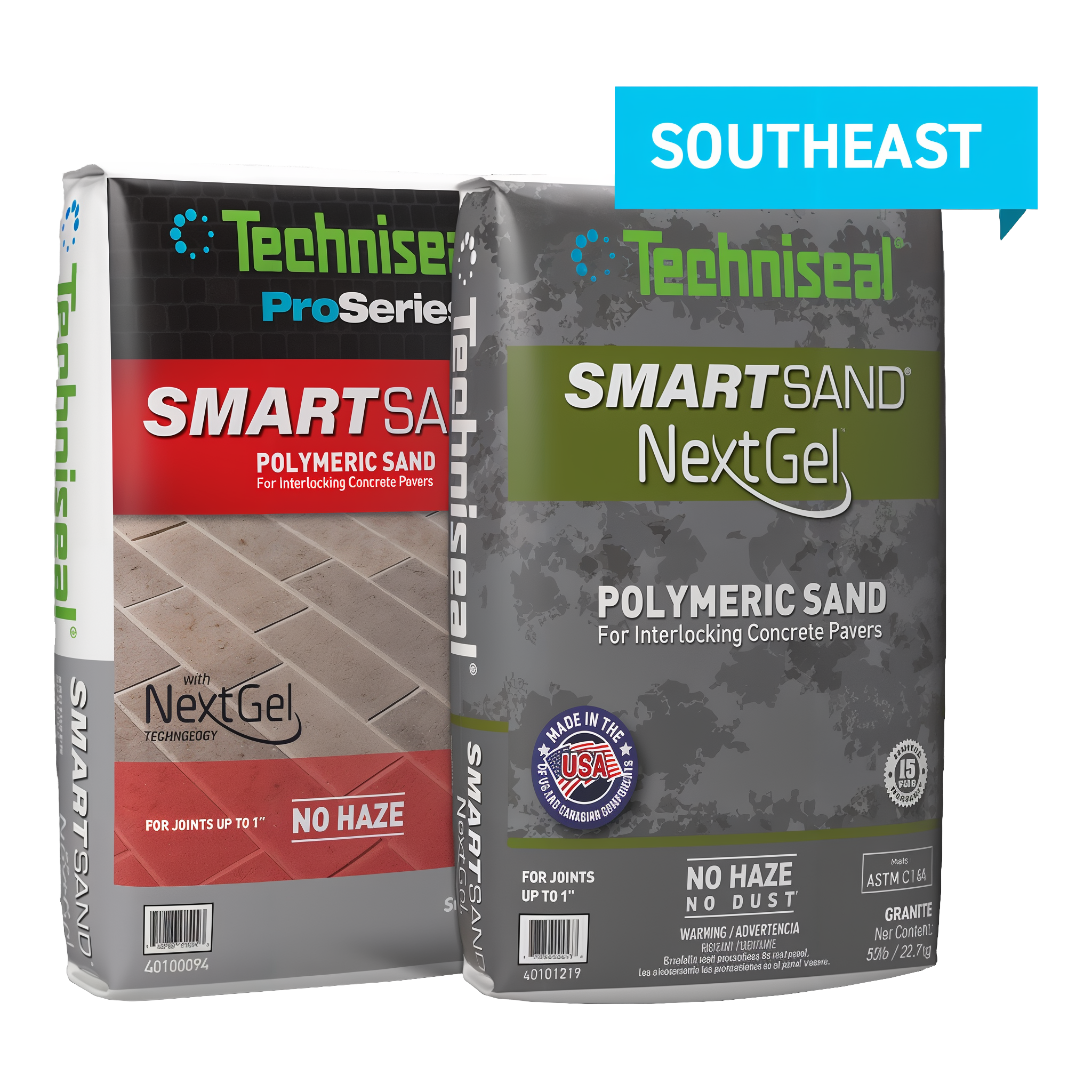 Techniseal SmartSand Jointing Sand for Interlocking Pavers Granite — polymeric jointing sand for paver patios, walkways, and driveways, 50-lb bag #Granite#50 LBS