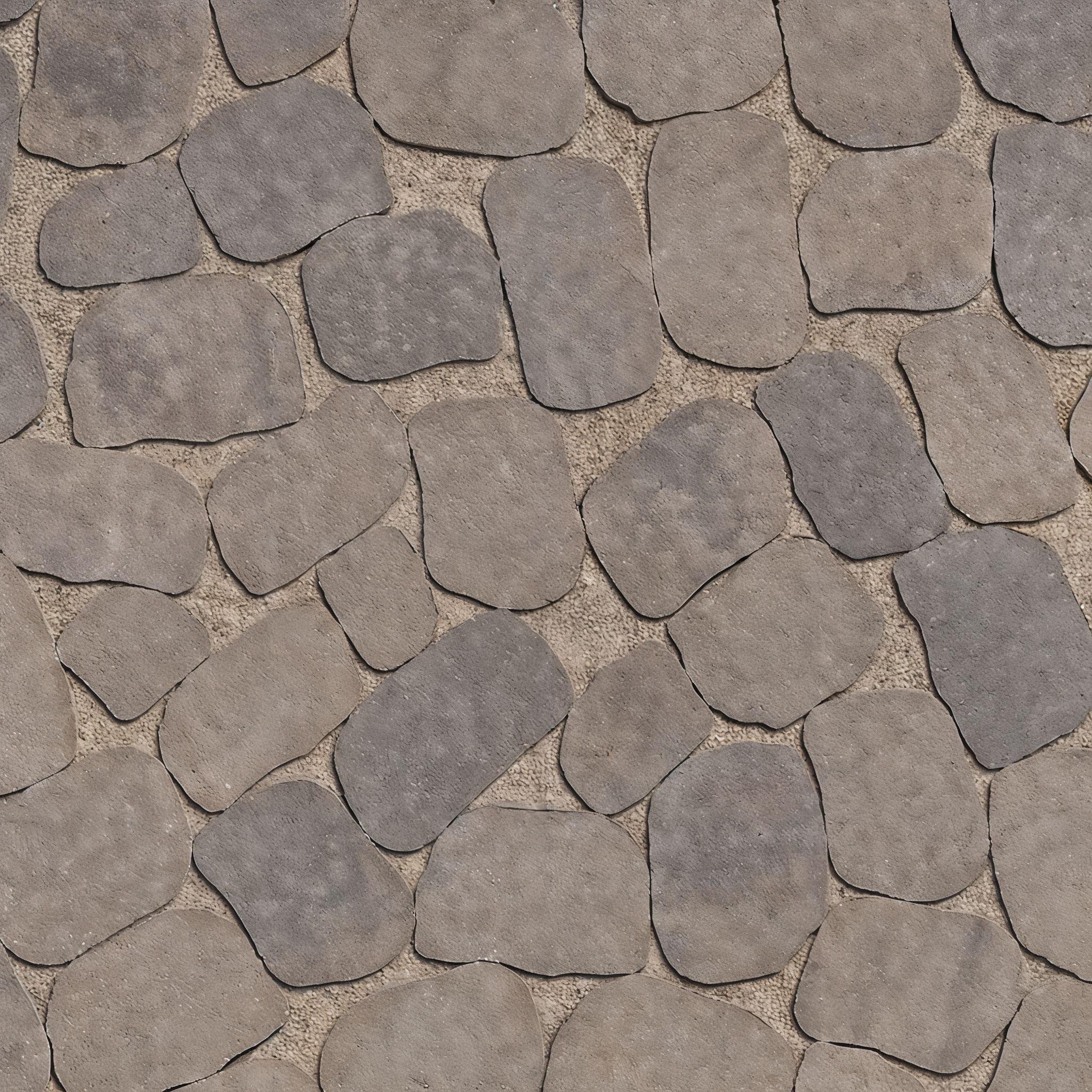 Antika Paver Smooth in Shale Grey and Chestnut Brown, modular size. #Chestnut Brown / Smooth#Modular Size