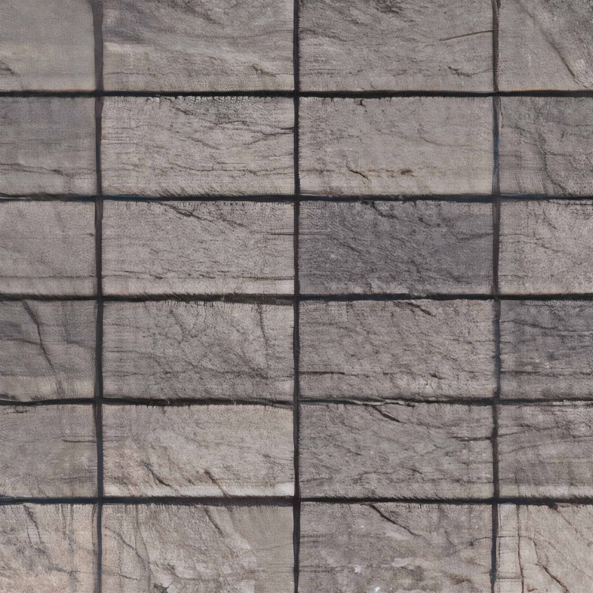 Blu 80 Slate 6 x 13 inch pavers in Shale Grey walkway