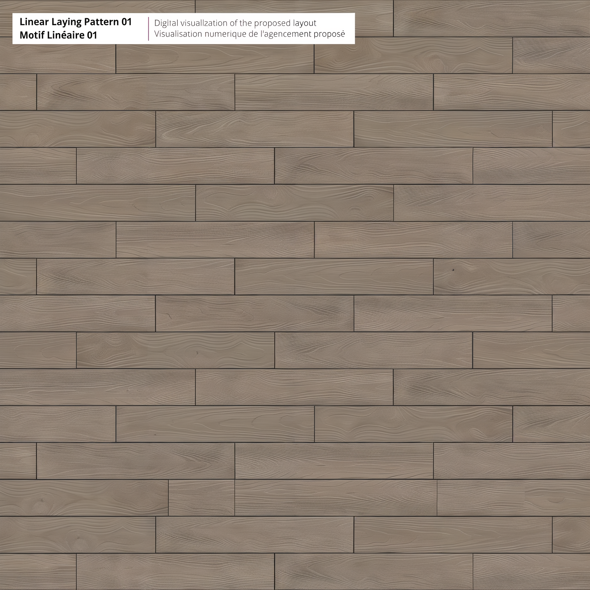 Borealis Slab in Hazelnut Brandy, staggered wood-look planks for a rustic patio, 5 x 30