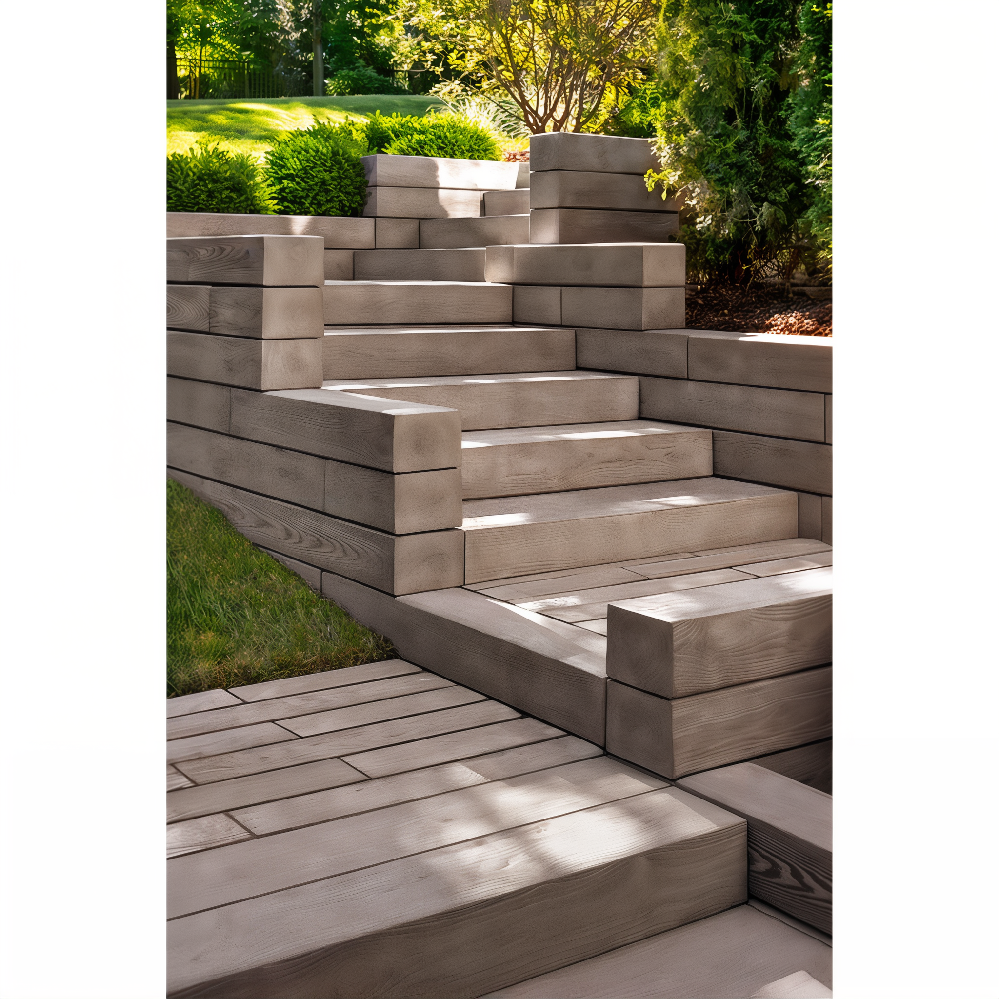 M A I N outdoor steps and stairs Borealis Step marches exté.