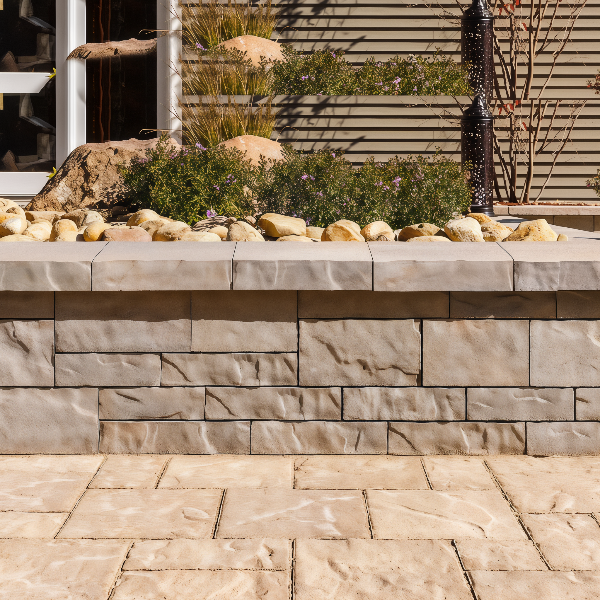 Brandon Wall Cap in Onyx Black and Slate Single Size