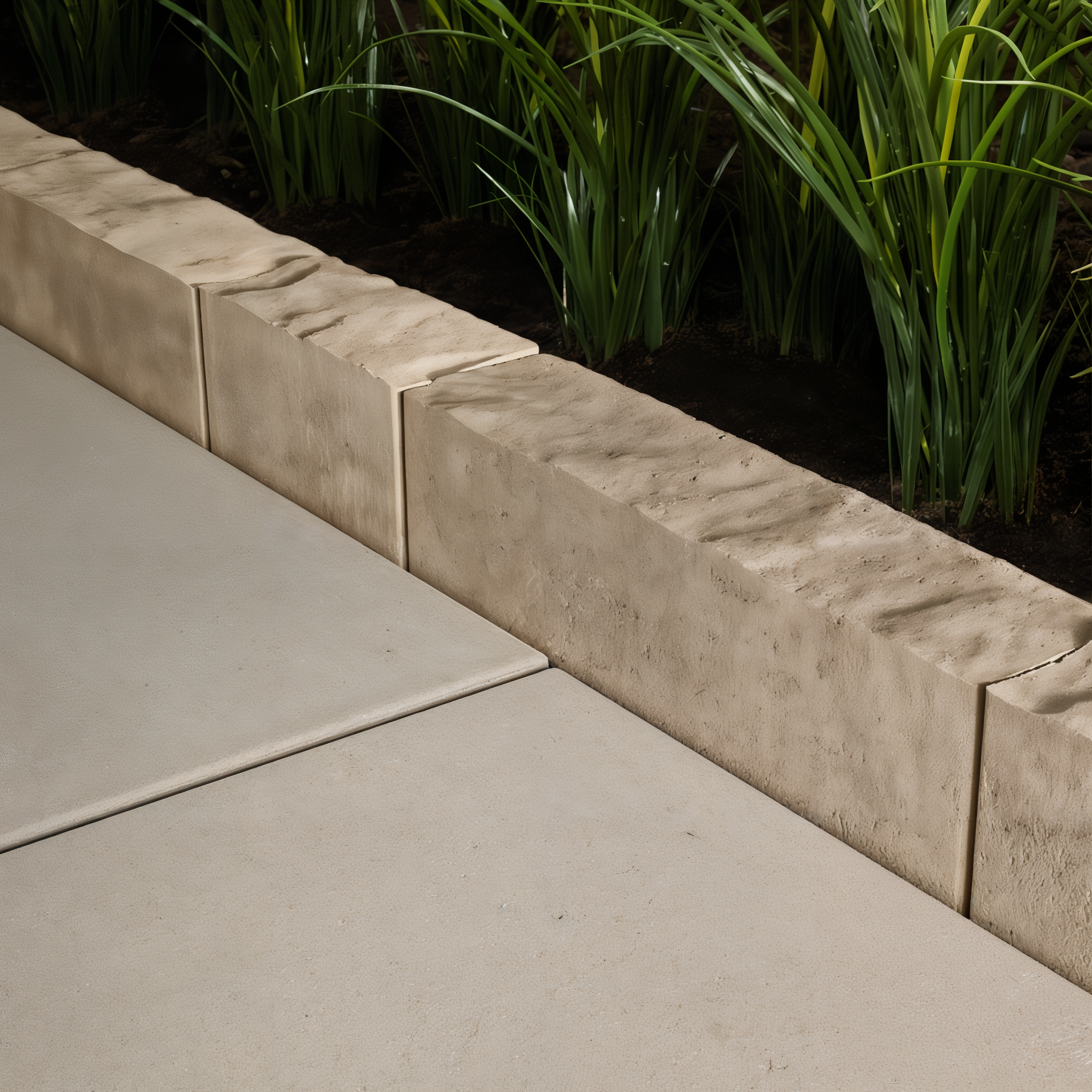 Brandon Edge Stone in Caffe Crema Shale Grey/Slate Modular Size