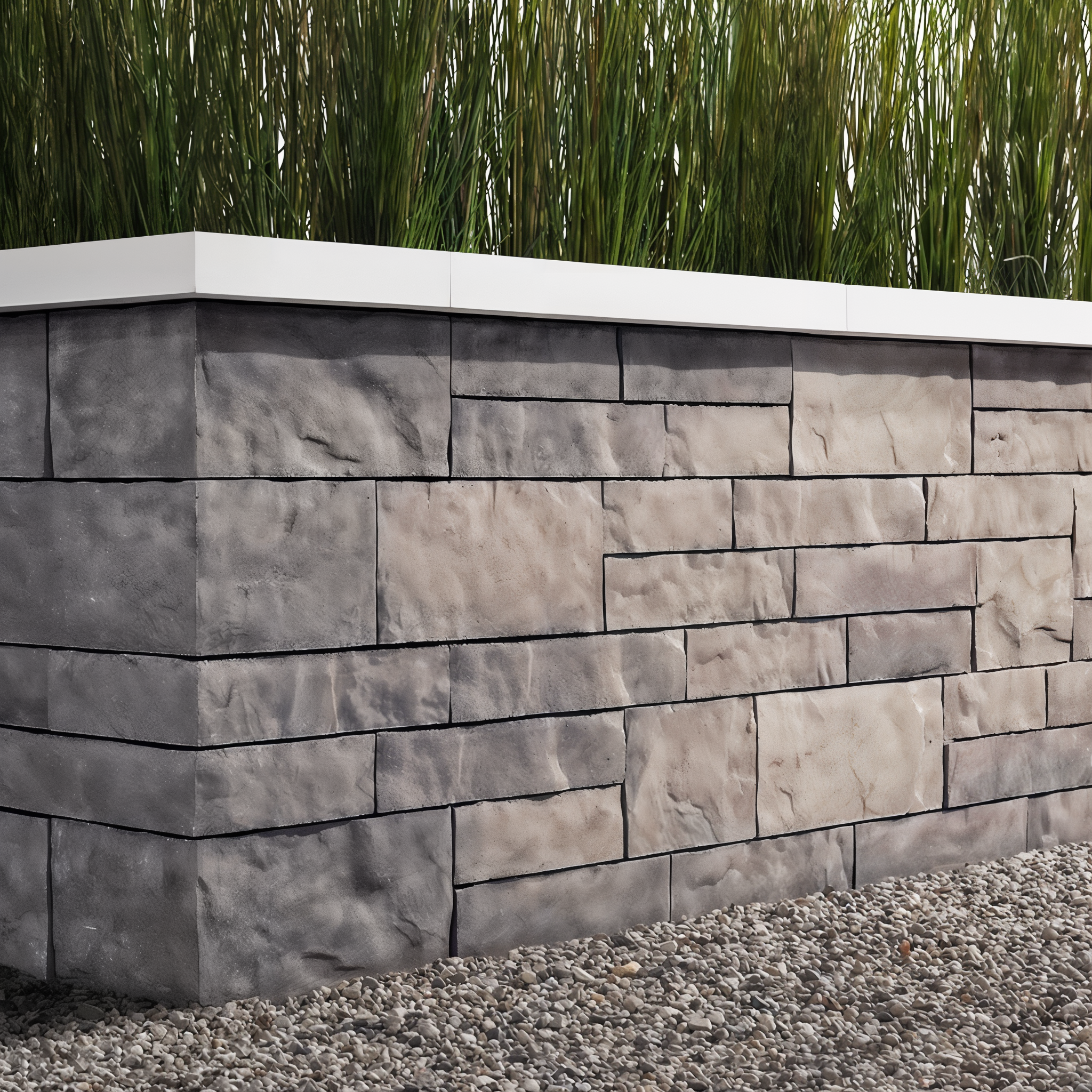 Brandon Wall Shale Grey 180mm pillar block.