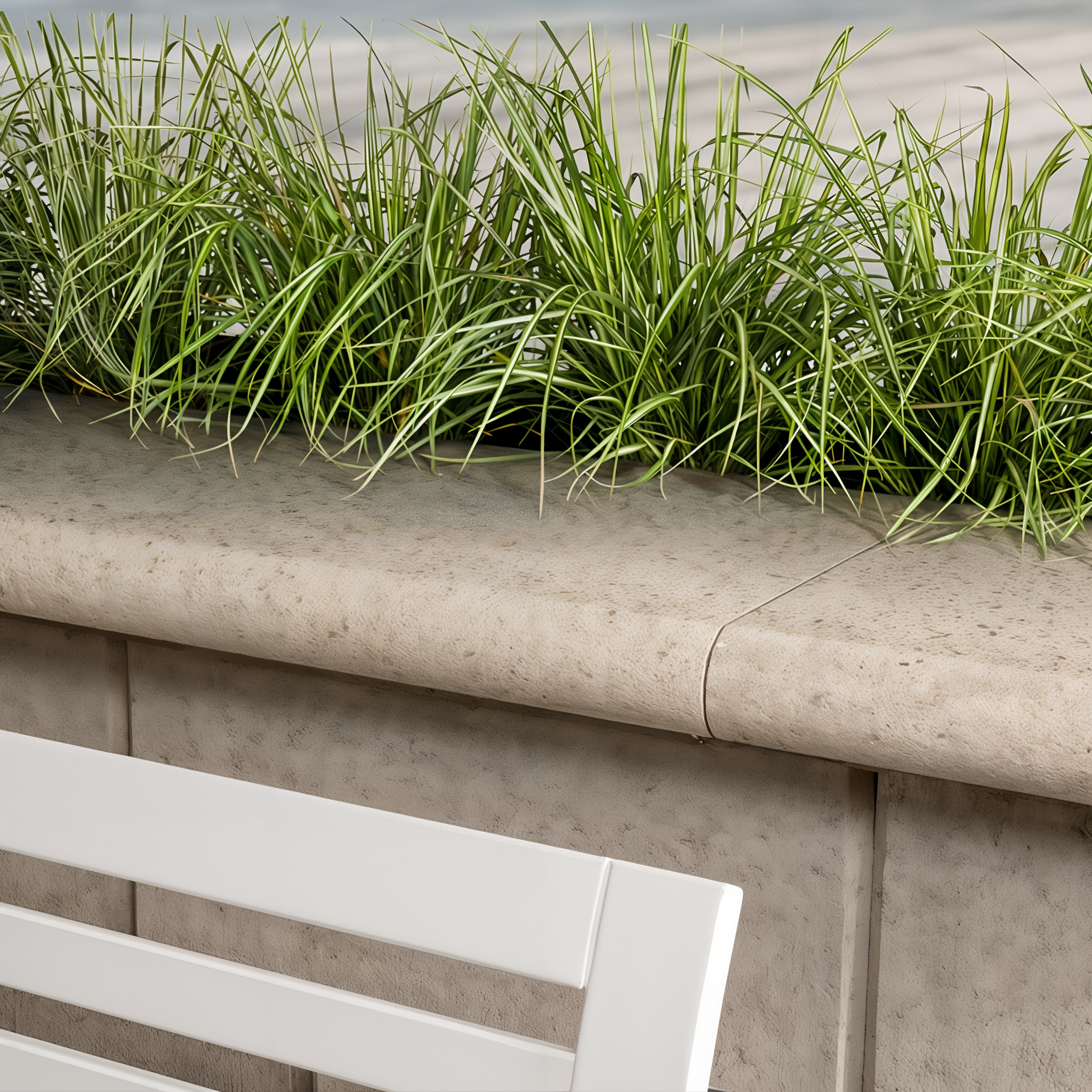 Bullnose Grande cap in Beige Cream (Polished, Single Size) #Beige Cream / Polished#Single Size