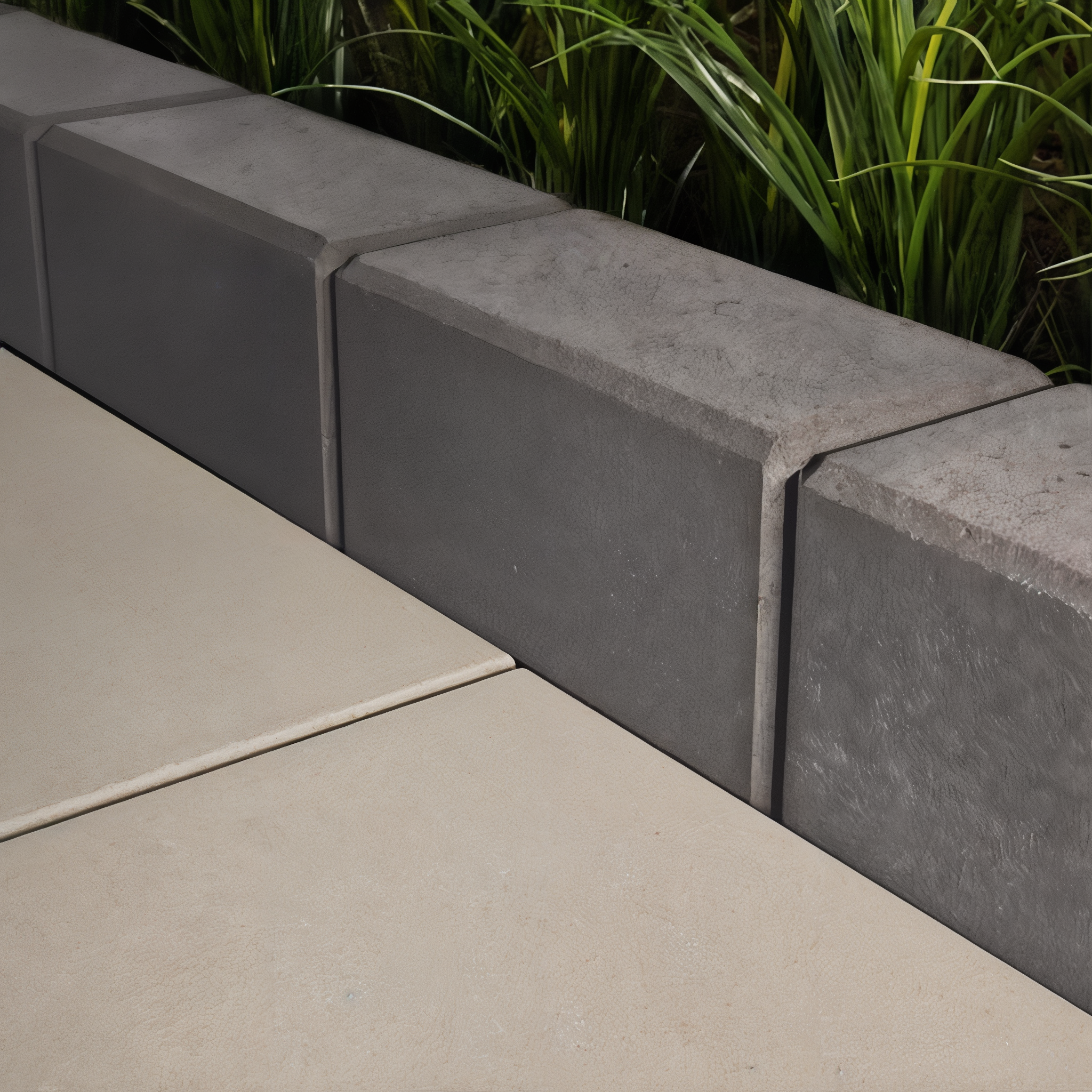 Raffinato Edge polished onyx black 90mm pillar/corner/edge block.