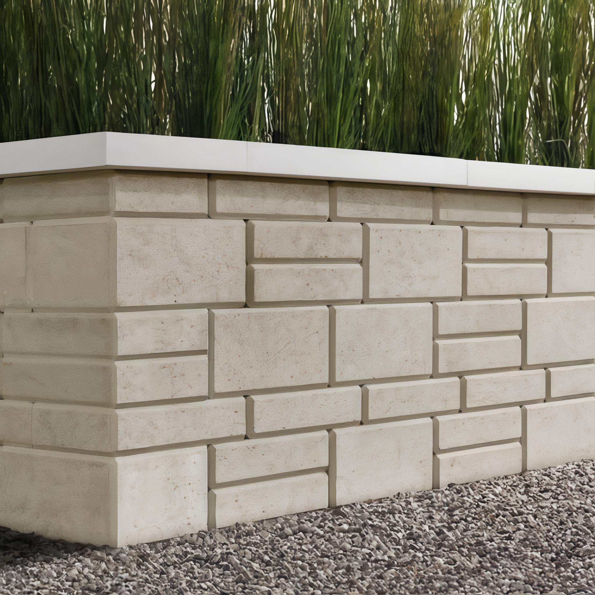 Raffinato Wall polished beige cream 180mm wall block. #Beige Cream / Polished#180 Mm Wall