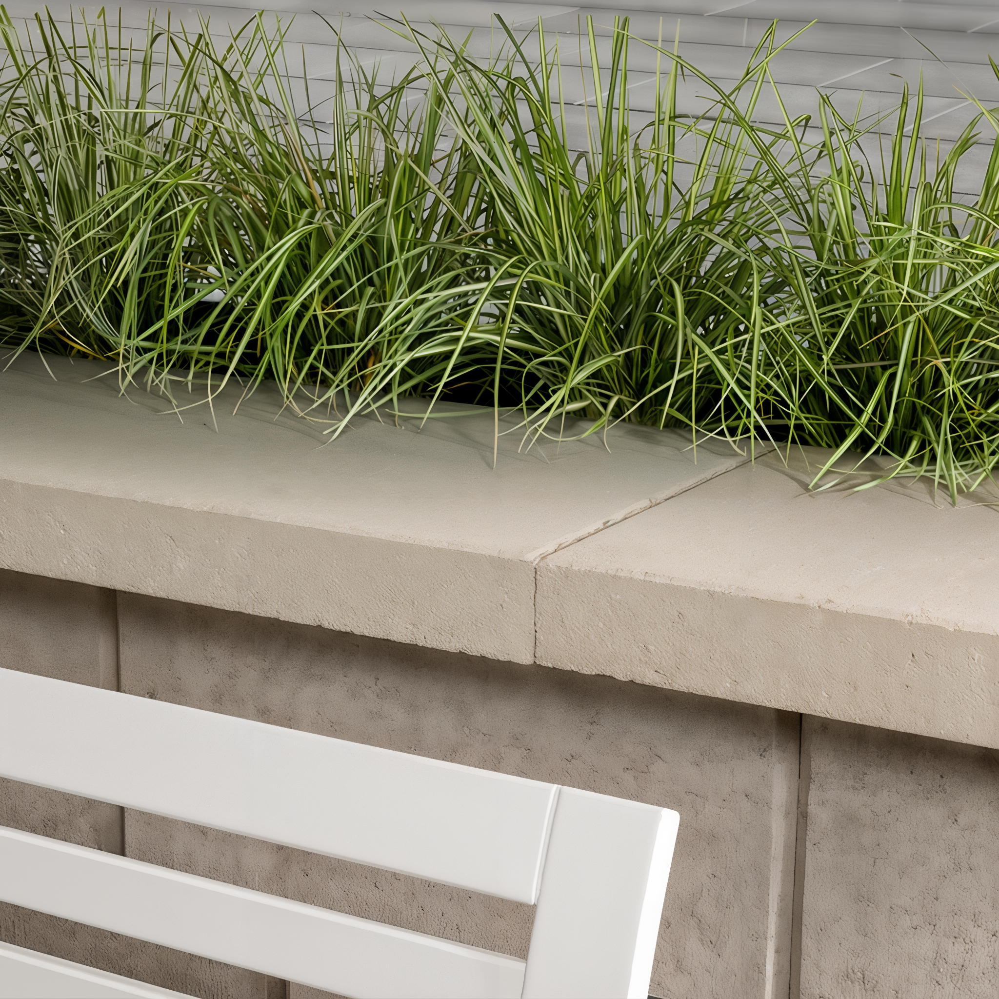 Beige Cream Raffinato Cap, smooth finish, 90mm wall application.
