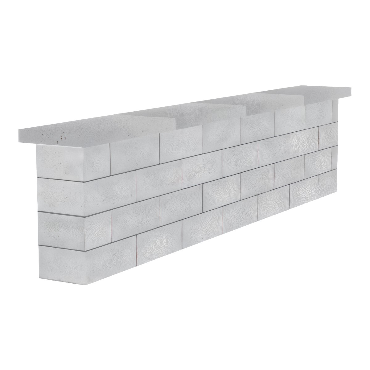 Wall Travertina Riviera, Riviera Brushed Travertine corner and pillar