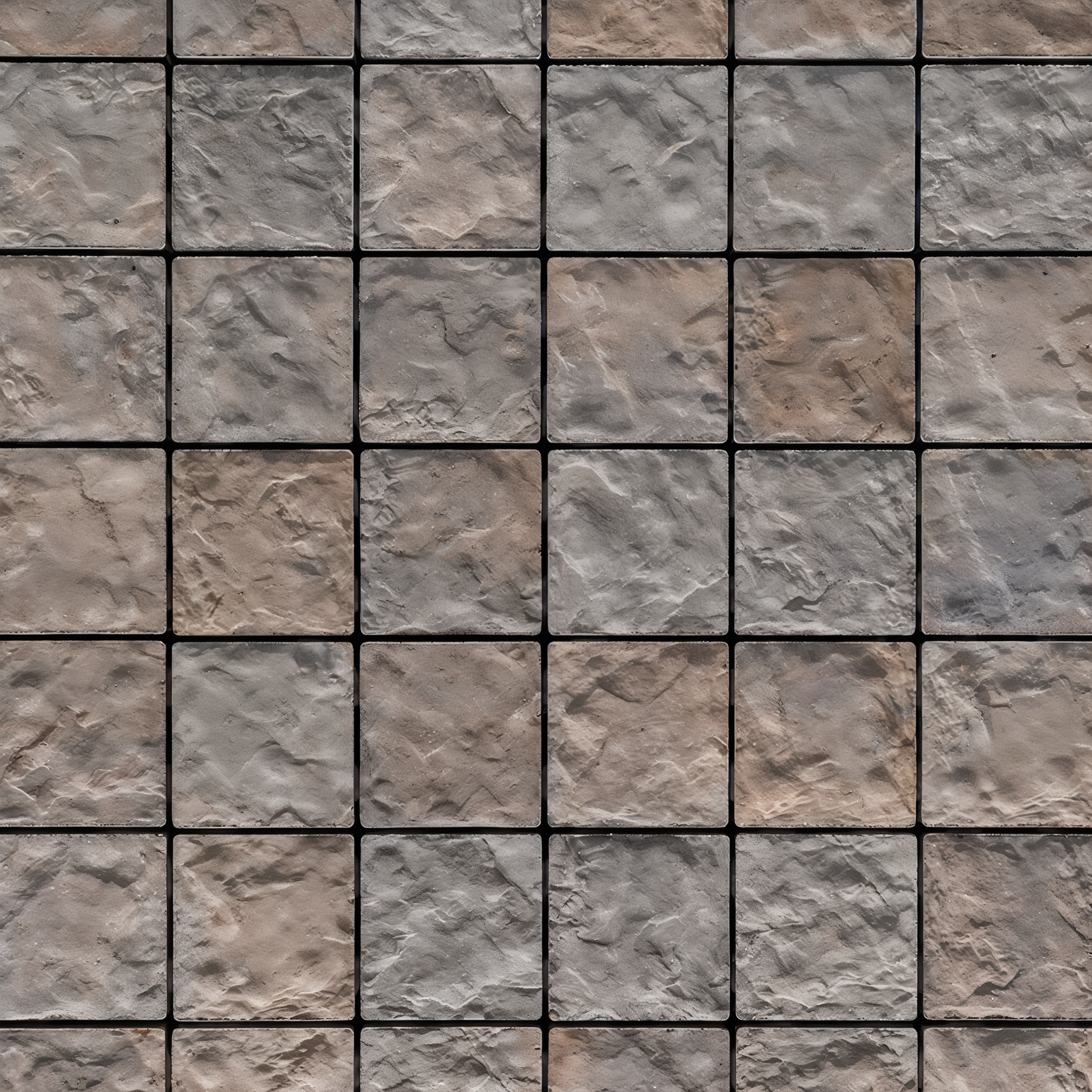Valet paver in Champlain Grey basalt; traditional walkway look.