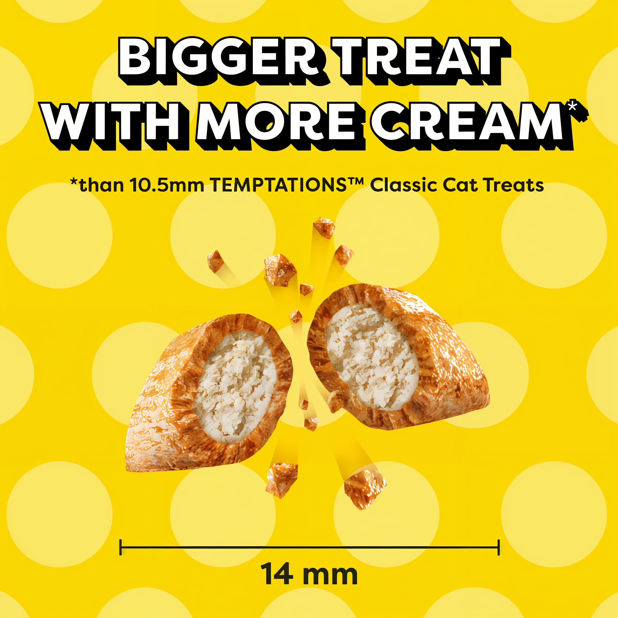 Temptations Jumbo Stuff Savory Salmon Flavor Crunchy and Soft Cat Treats product detail 4