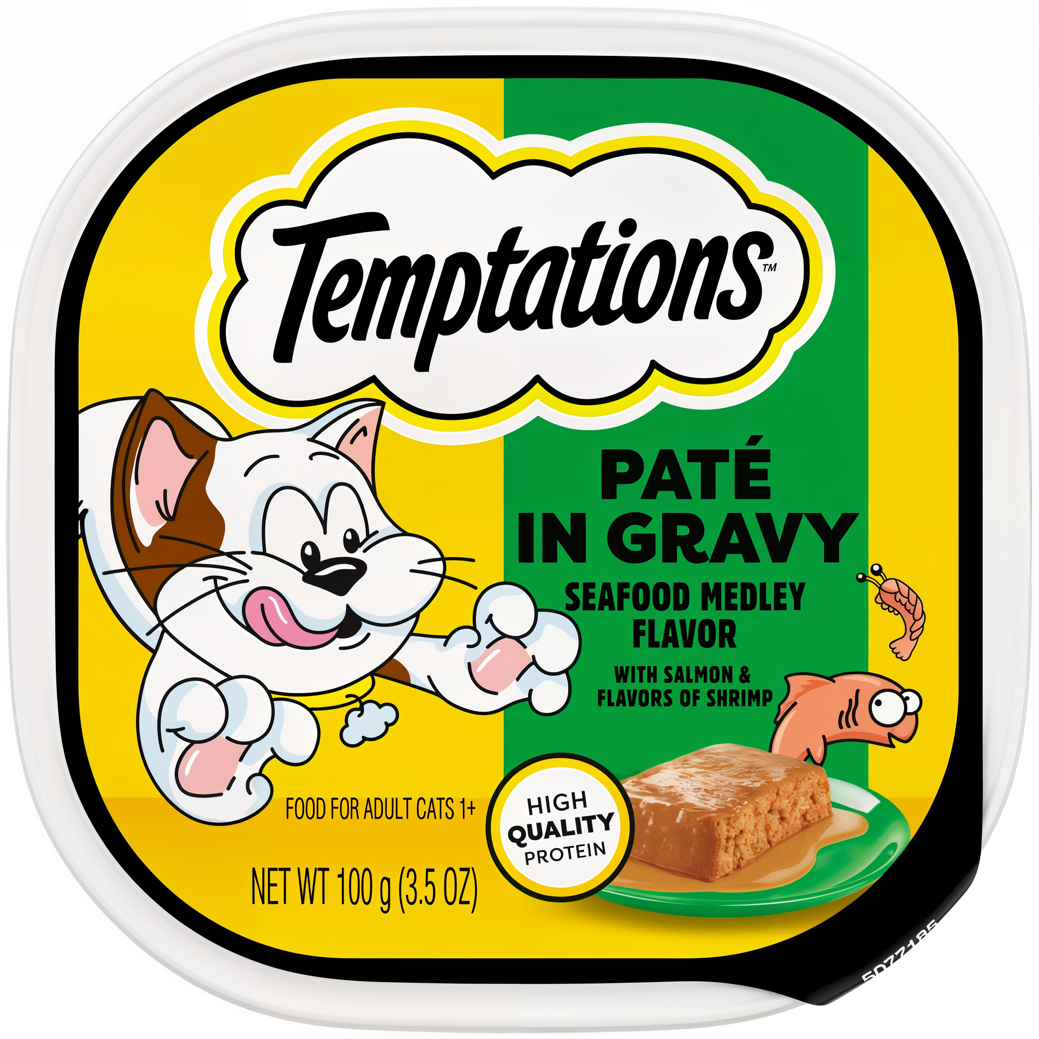 Temptations Pate in Gravy Seafood Medley Flavor Wet Cat Food product detail 5