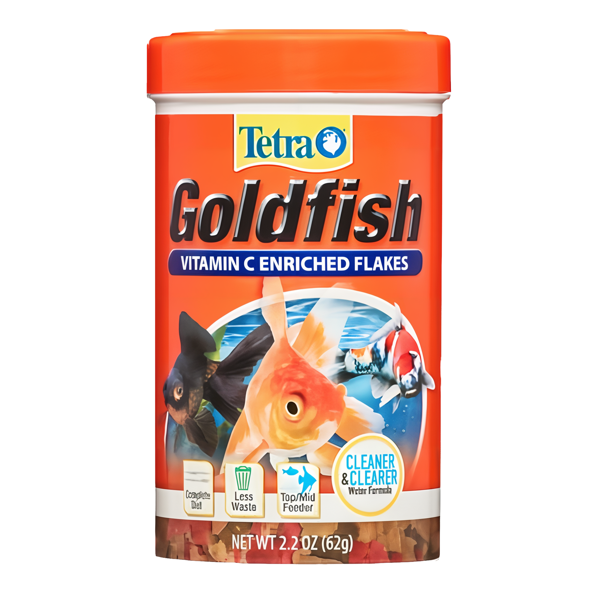Tetra Goldfish Flakes Balanced Diet Fish Food Clear Water Formula