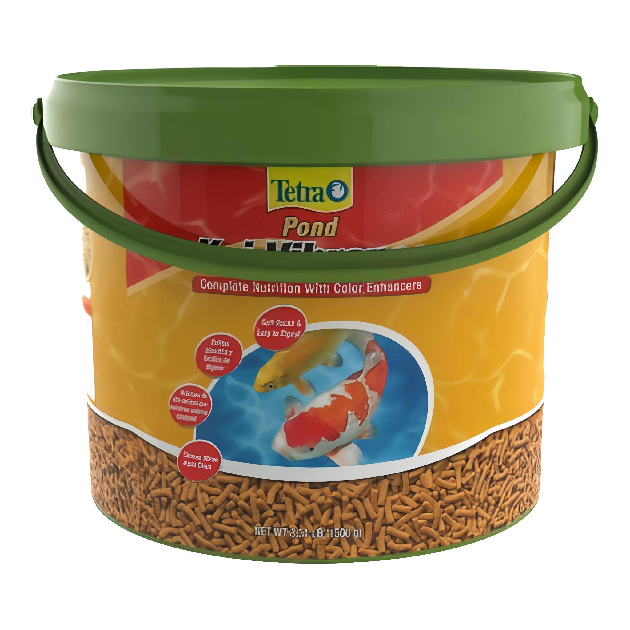 TetraPond Koi Vibrance Soft Sticks Floating Pond Food, 3.31 lb size. #3.31 lb
