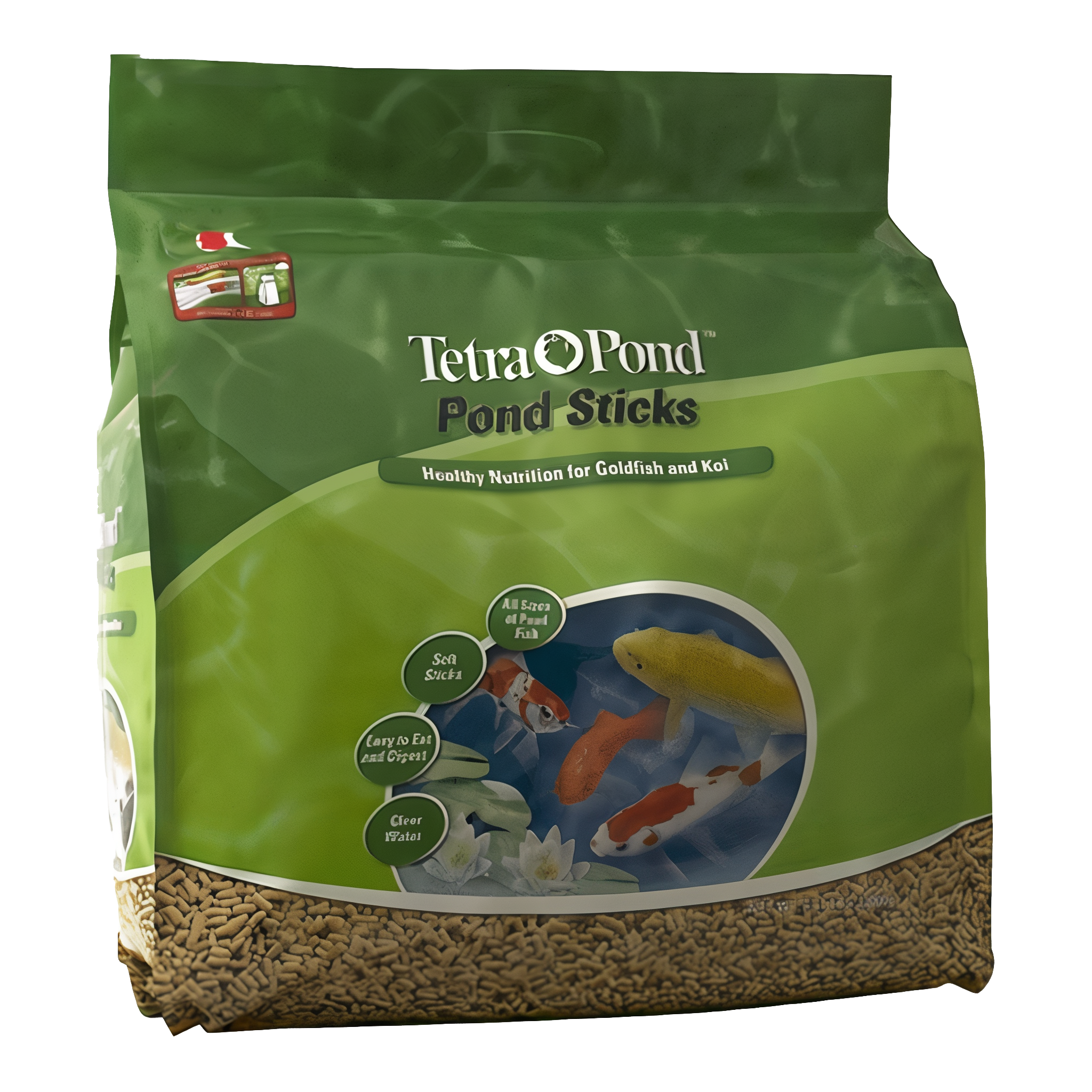 TetraPond Pond Sticks fish food for goldfish and koi in 6.61 lb bag #6.61 lb