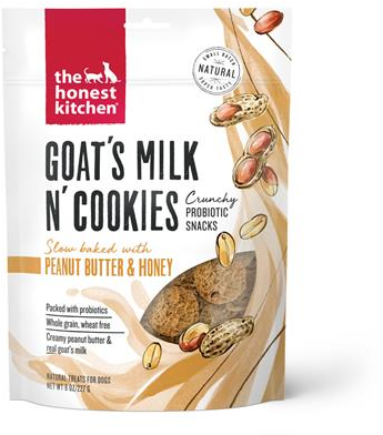 The Honest Kitchen Goat's Milk N' Cookies: Slow Baked with Peanut Butter & Honey